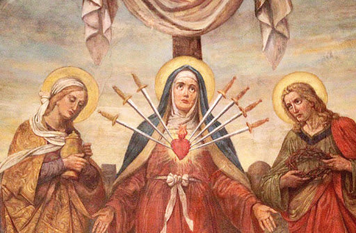 Quelles sont les 7 douleurs de la Vierge Marie ?