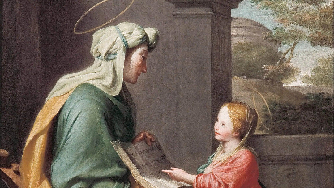 L'histoire de Saint Anne la mère de la Vierge Marie