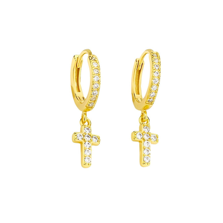 Boucles D'Oreilles Croix Gabrielle