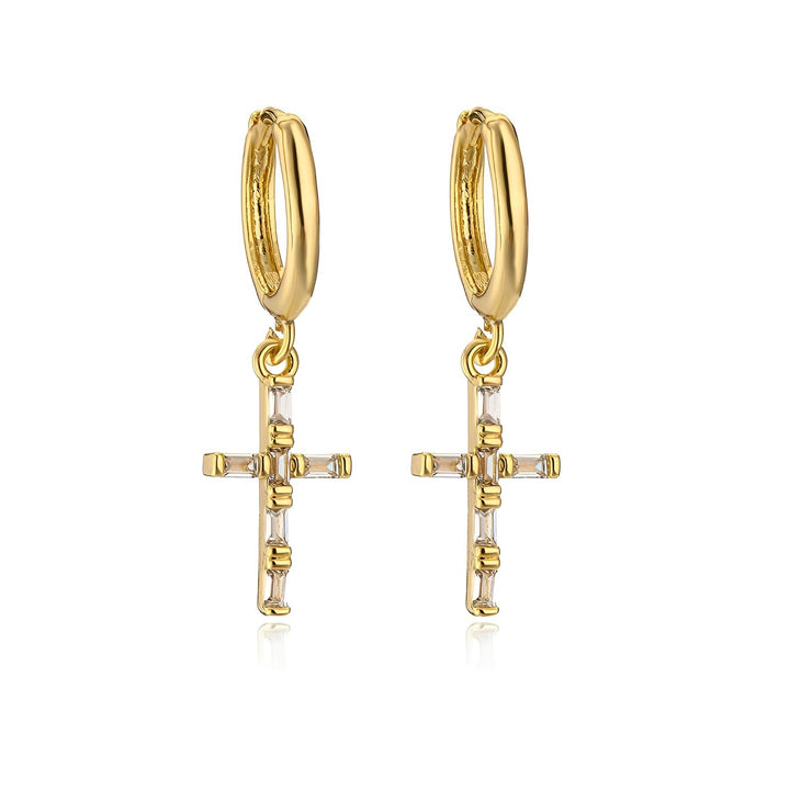 Boucles D'Oreilles Croix Hannah