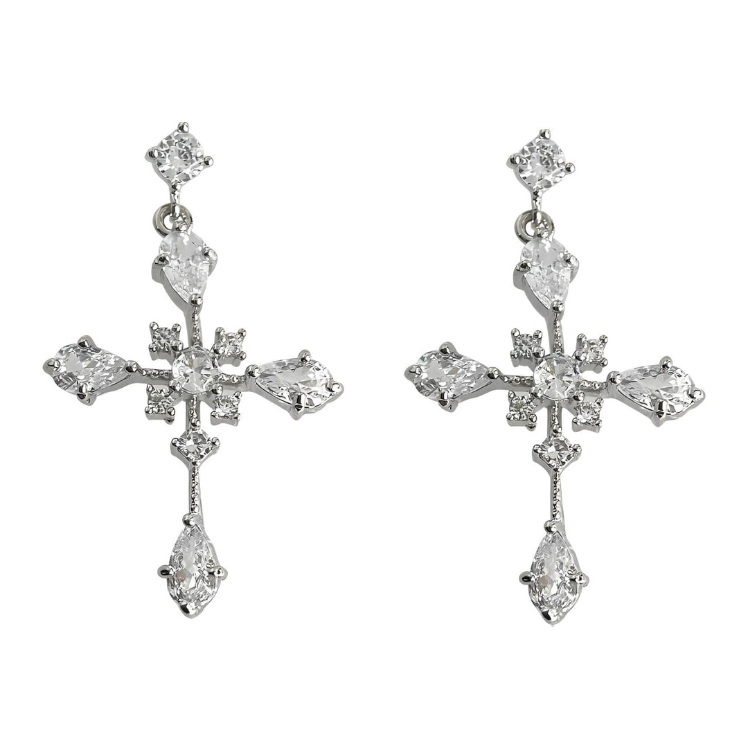 Boucles D'Oreilles Croix Jeanne