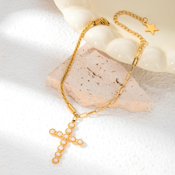 Bracelet Croix Étoile