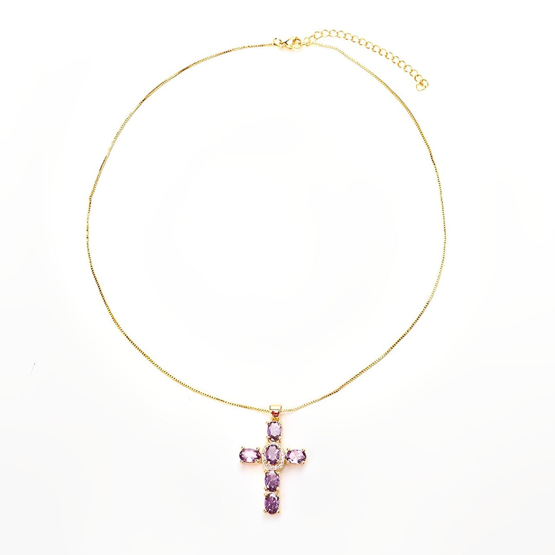 Collier Croix Crépuscule