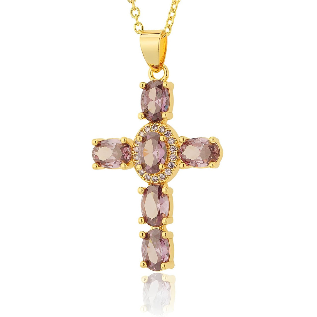 Collier Croix Crépuscule