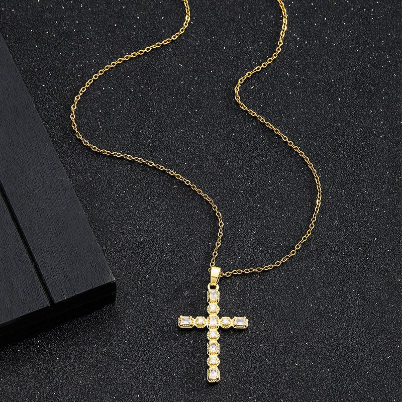 Collier Croix Timothée