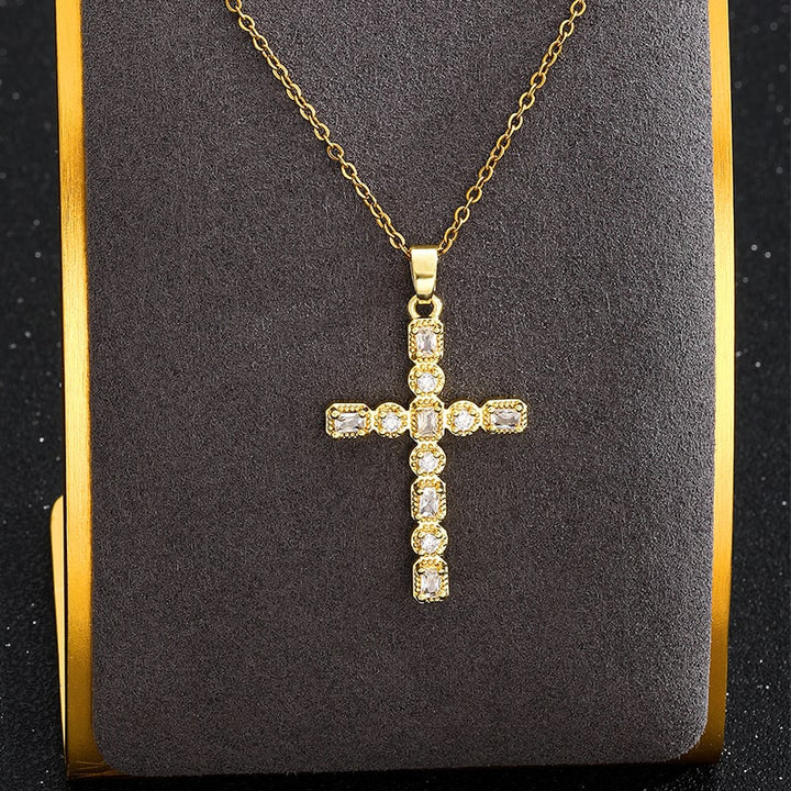 Collier Croix Timothée