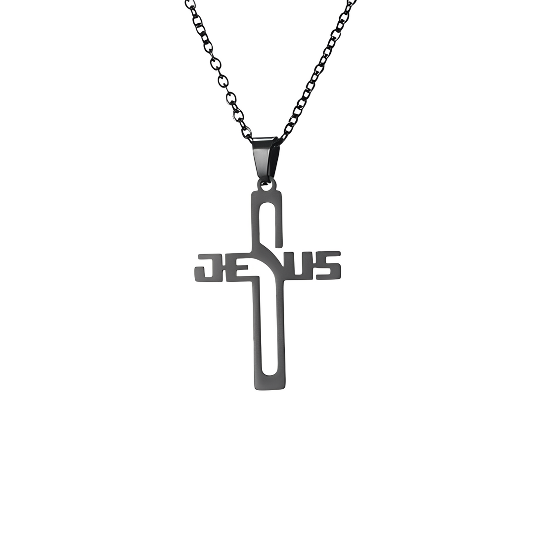 collier chrétien jésus sauveur